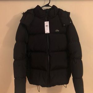 Men’s Lacoste winter coat. Medium puff jacket